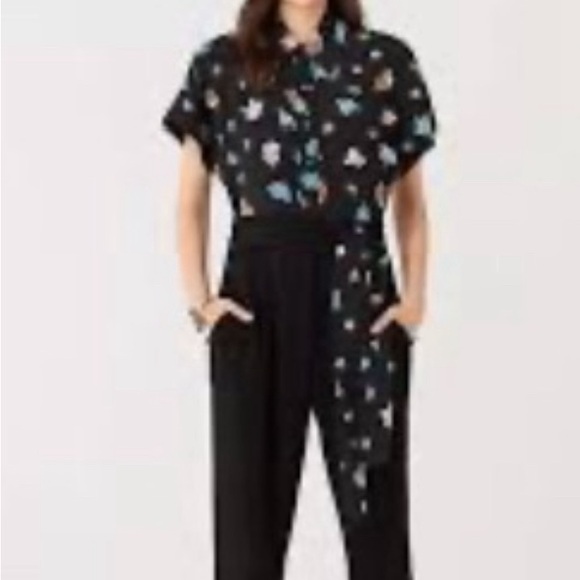 Diane Von Furstenberg yvonna jumpsuit NWT 4 - Picture 2 of 12